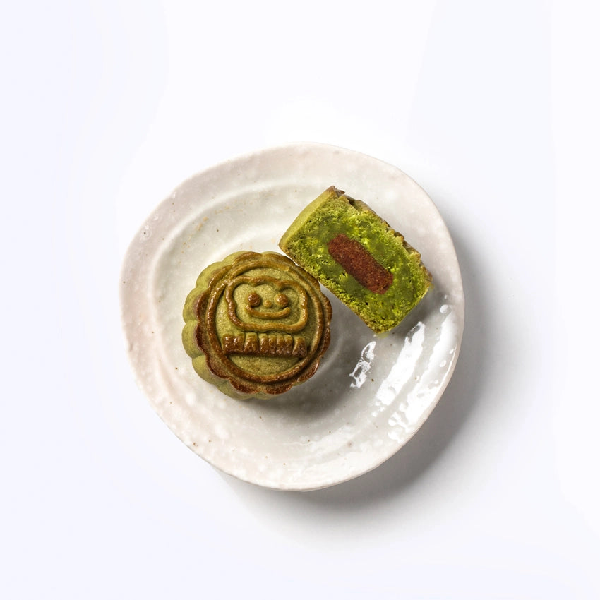 宇治抹茶紅豆 x 桂圓肉花茶月餅