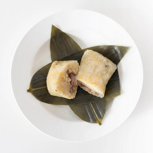 Savoury Pork & Salted Egg Sticky Rice Dumpling 五香鹹肉糭