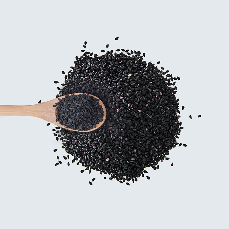 黑芝麻糊原材料特寫,細滑濃郁的港式甜品