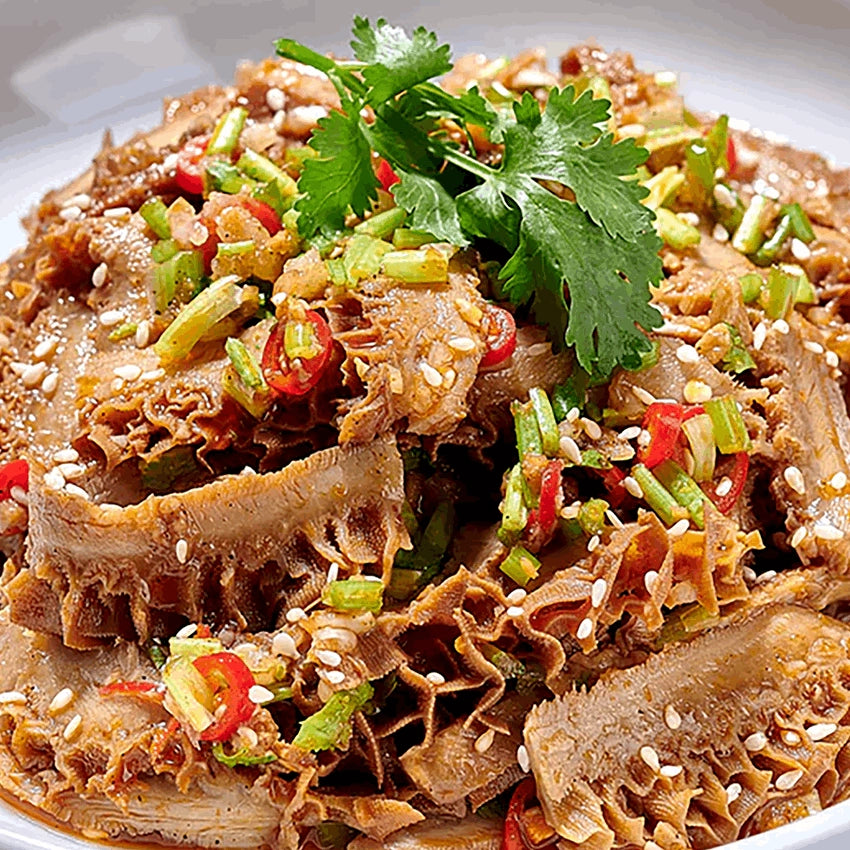 HKTasty 麻辣牛肚特寫,麻辣香濃