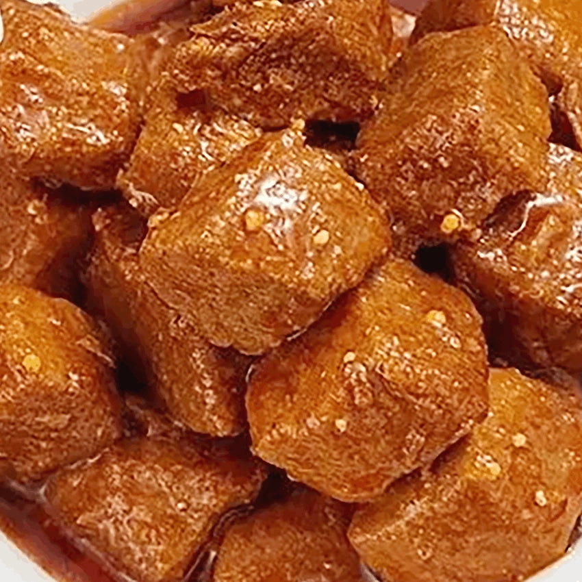 HKTasty 五香肉丁特寫,五香香氣濃郁,口感鮮嫩