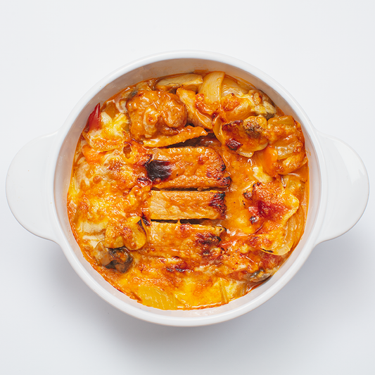 Baked Pork Chop with Tomato Sauce 鮮茄焗豬扒