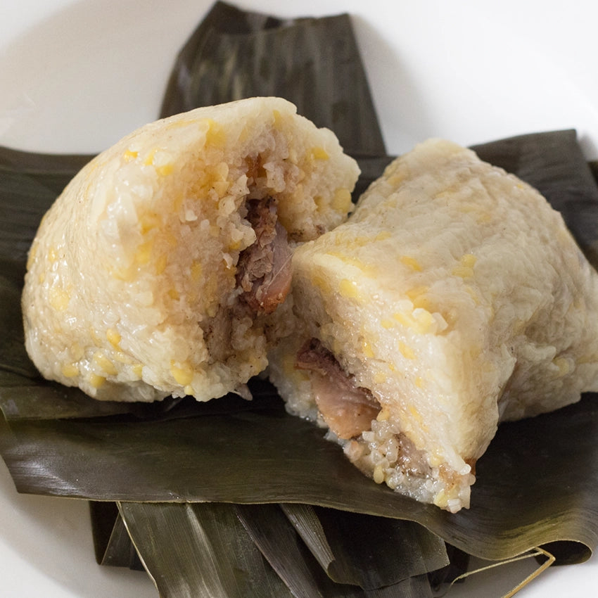 Savoury Pork & Salted Egg Sticky Rice Dumpling 五香鹹肉糭