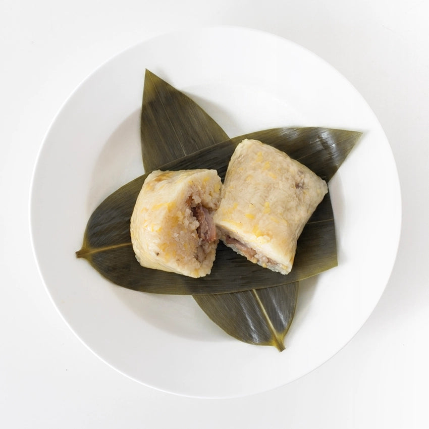 Savoury Pork & Salted Egg Sticky Rice Dumpling 五香鹹肉糭