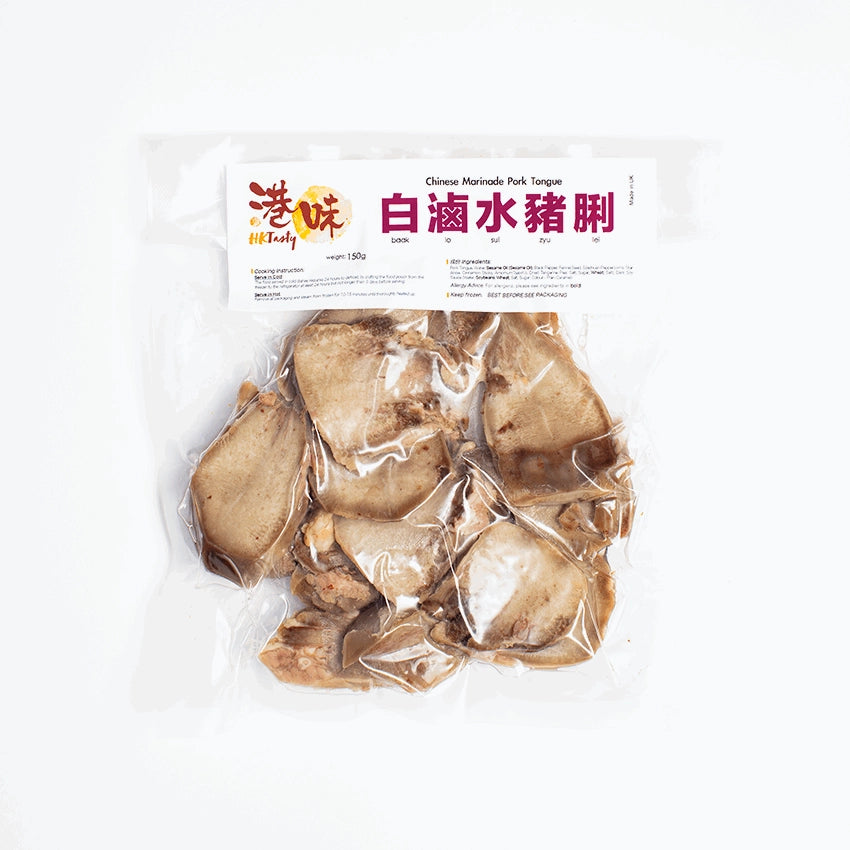 HKTasty 白滷水豬脷包裝，港式經典滷味