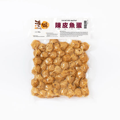 Fish Balls with Dried Aged Peel 陳皮魚蛋