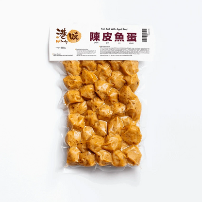 Fish Balls with Dried Aged Peel 陳皮魚蛋