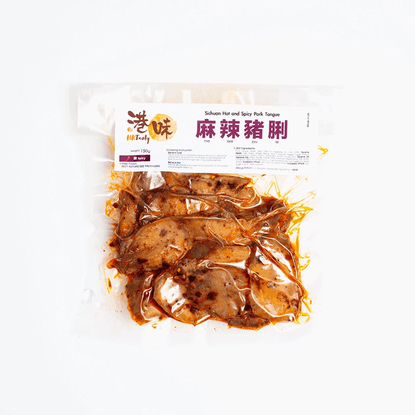 HKTasty 麻辣豬舌全景圖，正宗四川麻辣風味